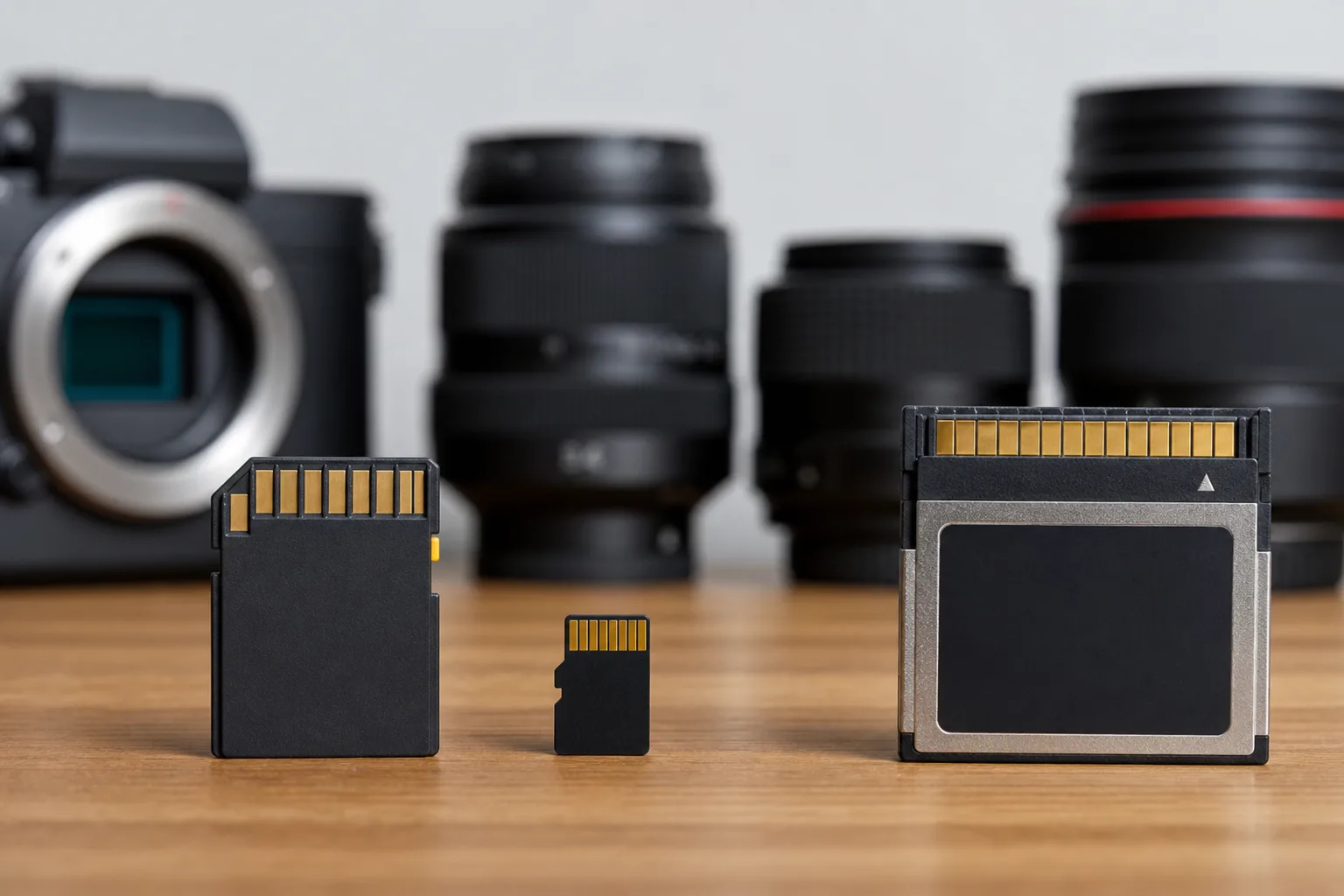 Speicherkarte kaufen: SD vs microSD vs CFexpress Vergleich