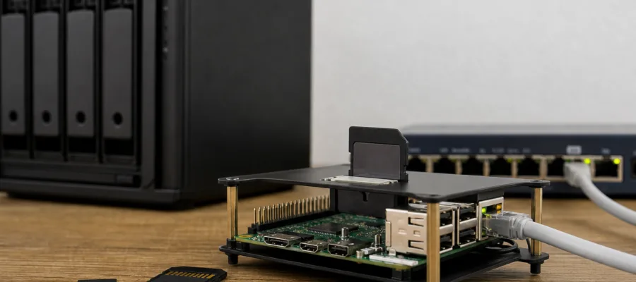 DIY-NAS mit Speicherkarte: Netzwerkfreigabe und Medienserver aufbauen